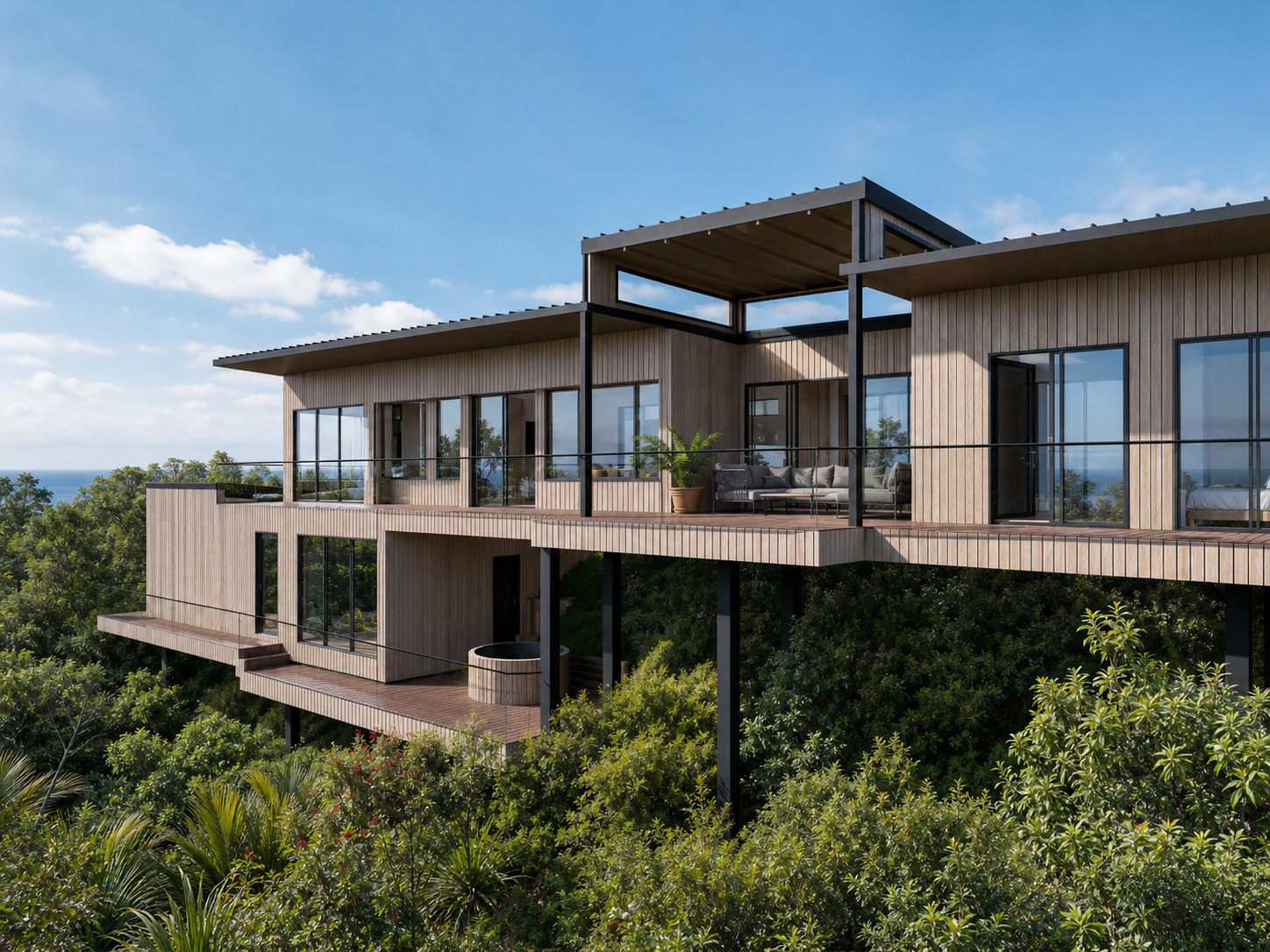 Nala Studio Architects Residential Home Design In Russell New Zealand