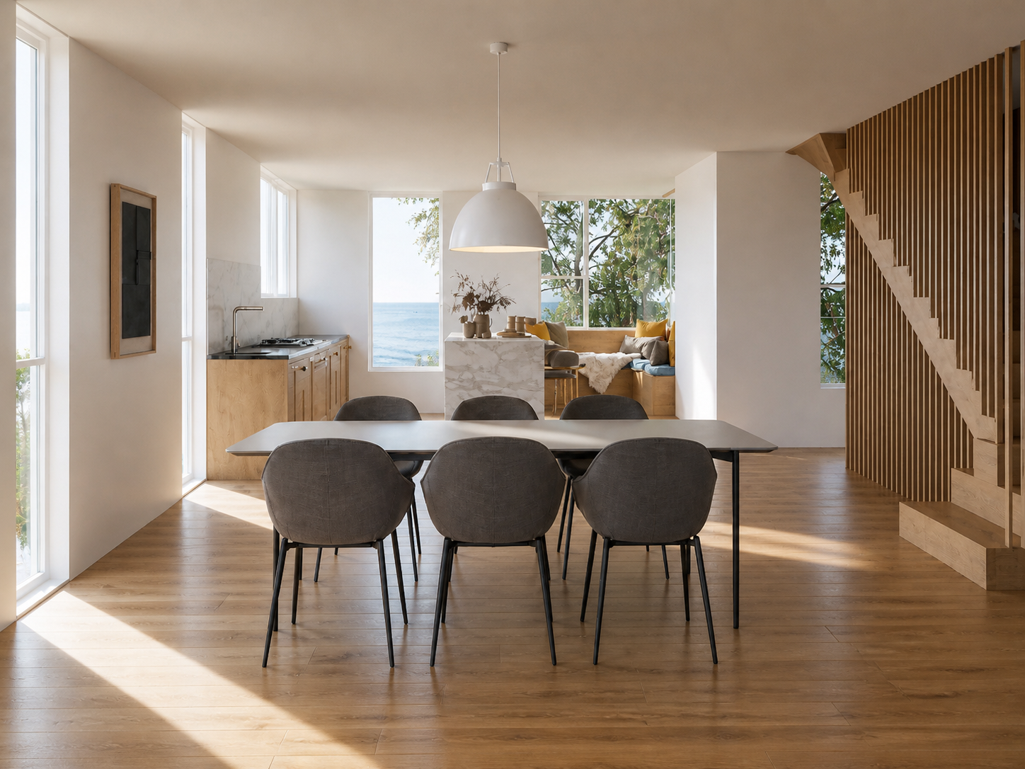 Spacious Kitchen Architecture Design