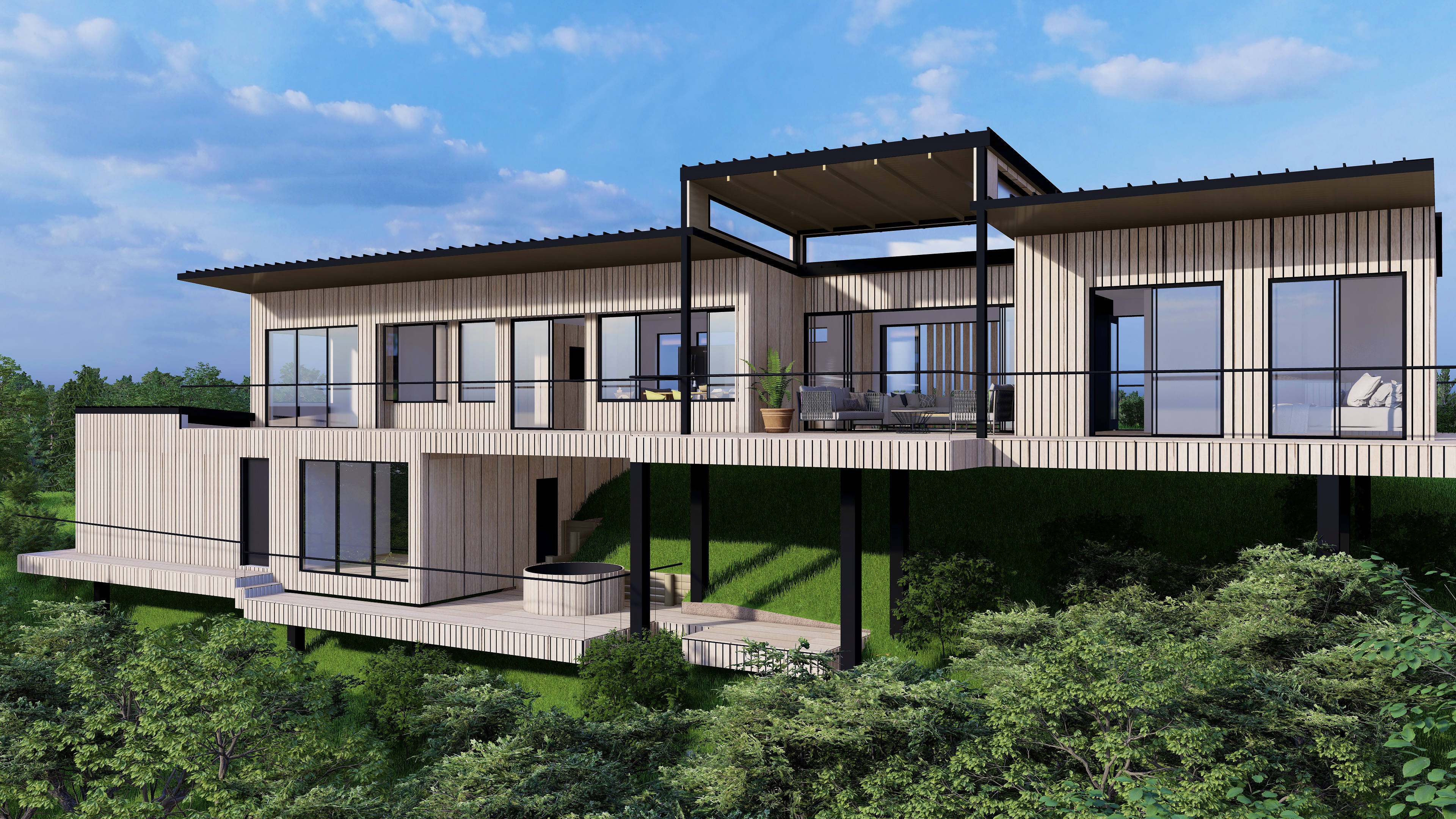 Architecturally designed home in Russell, Northland