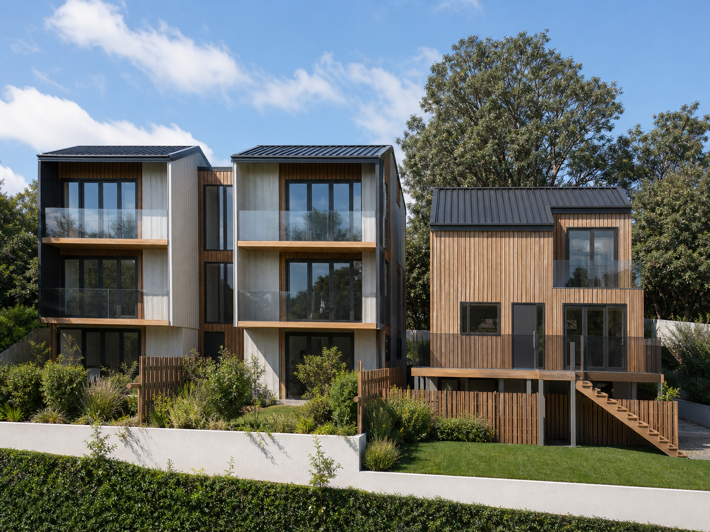 Architecturally Designed Multi Unit infill Development